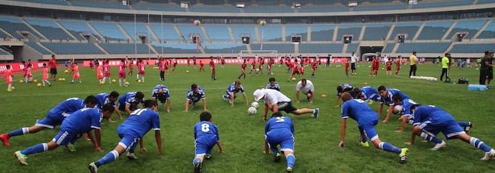 Mejora tu cuerpo en un partido de fútbol