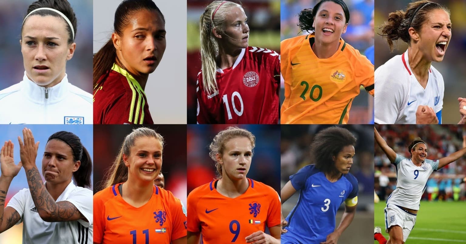 mejores jugadoras de fútbol femenino 