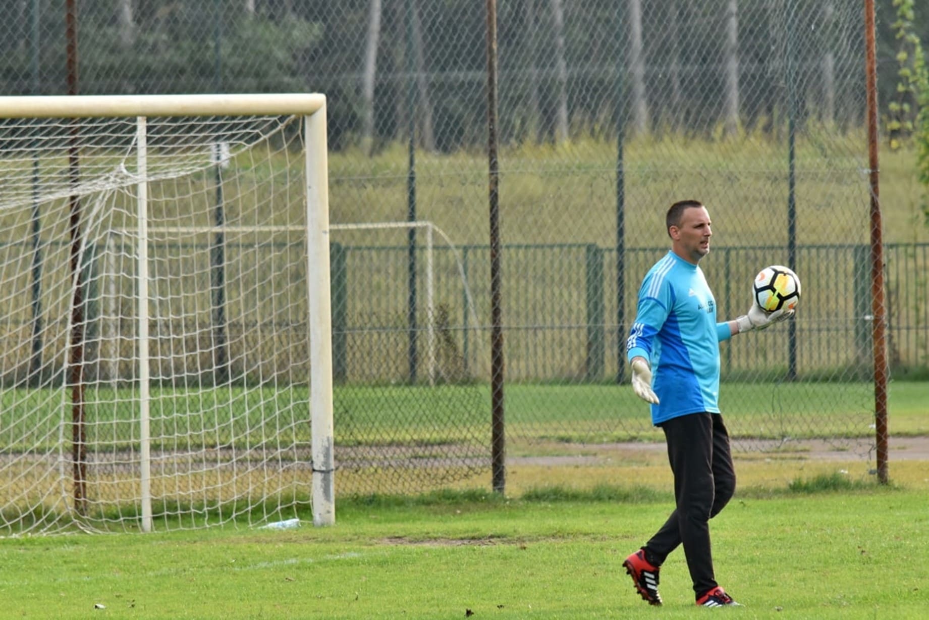 Sesión entrenamiento portero